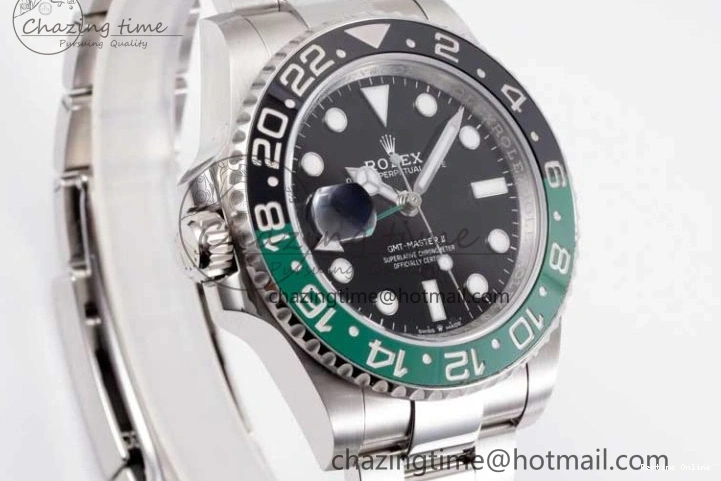 0409 HighQuality GMT Master II 126720 VTNR 904L SS Clean Factory 1:1 Best Edition on Oyster Bracelet VR3186 CHS 2375